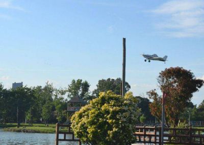 Triatl�n pampeano en el Parque Don Tom�s