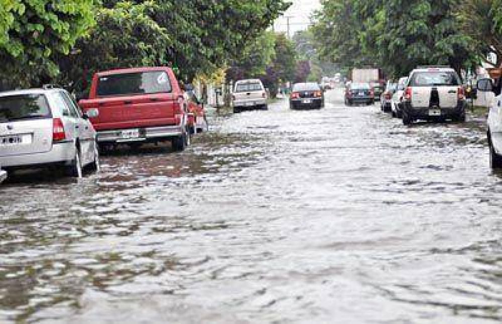 El macrocentro fue la zona m�s afectada por el temporal de ayer