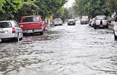 El macrocentro fue la zona m�s afectada por el temporal de ayer