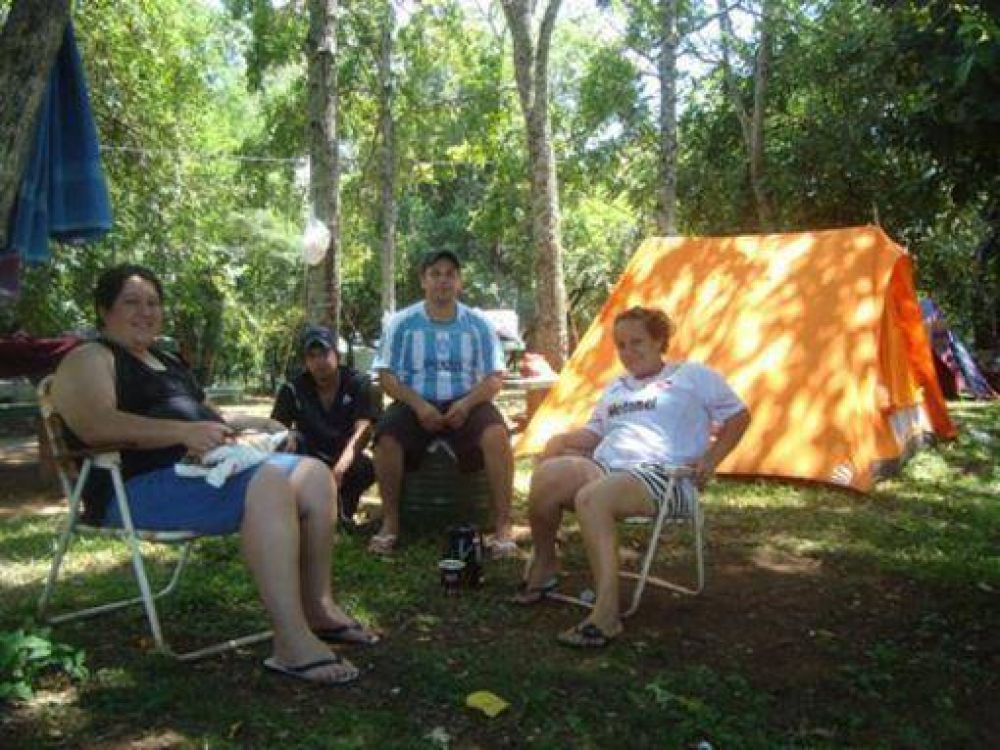 El �ltimo fin de semana unas 800 personas visitaron el camping de Panamb�
