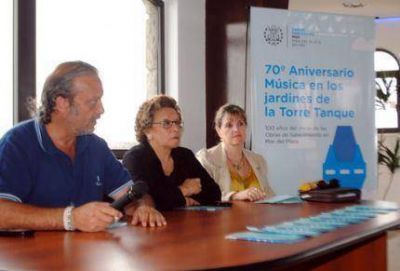 La Secretara de Cultura y OSSE lanzaron los conciertos gratuitos por el 70 aniversario de la Torre Tanque
