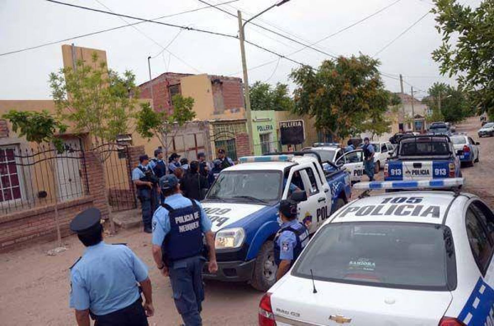 Megaoperativo policial en el oeste de Neuqu�n