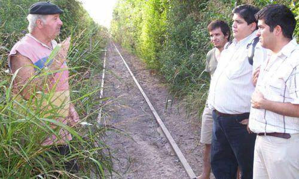Arman proyecto para que el tren llegue hasta el Parque