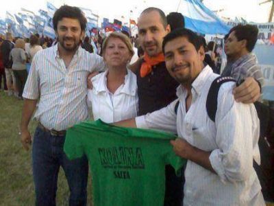 Kolina de San Mart�n le dijo �No a la trata�