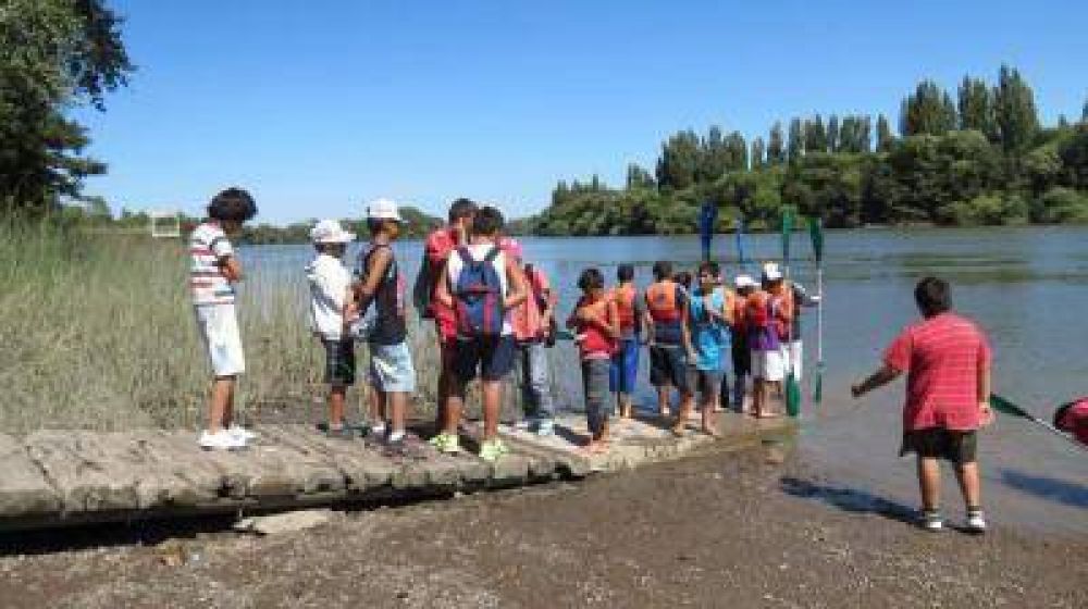 Unos 400 chicos en la colonia de vacaciones