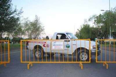 Reabren el �rea Saludable y hay veda vehicular