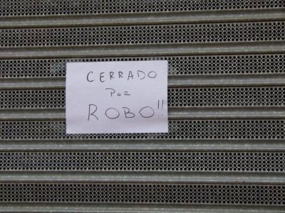 Siguen los asaltos a los comercios