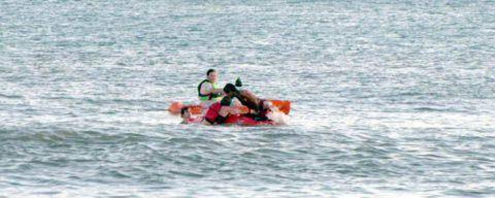 En lo que va de la temporada, se realizaron 25 salvatajes en el mar de Claromec�	