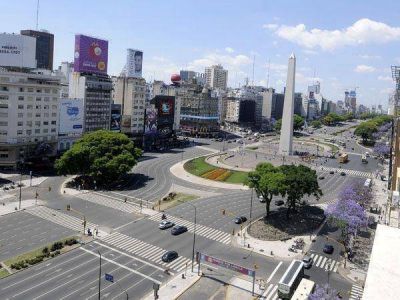 Habr� cortes totales en la avenida 9 de Julio durante el fin de semana