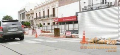 Complicaciones para los comerciantes de calle San Mart�n