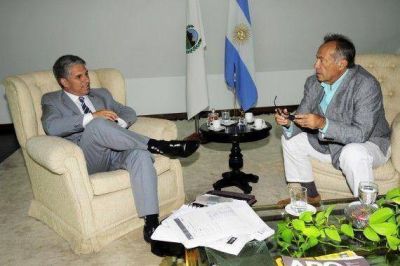 Poggi se reuni� con Adolfo Rodriguez Sa�