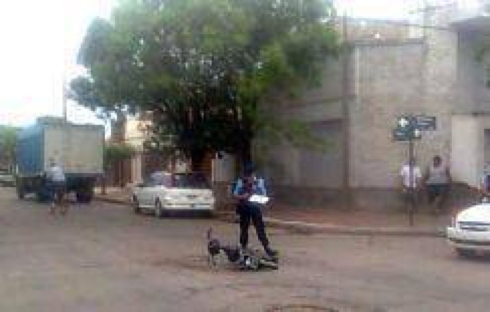 Otro motociclista grave