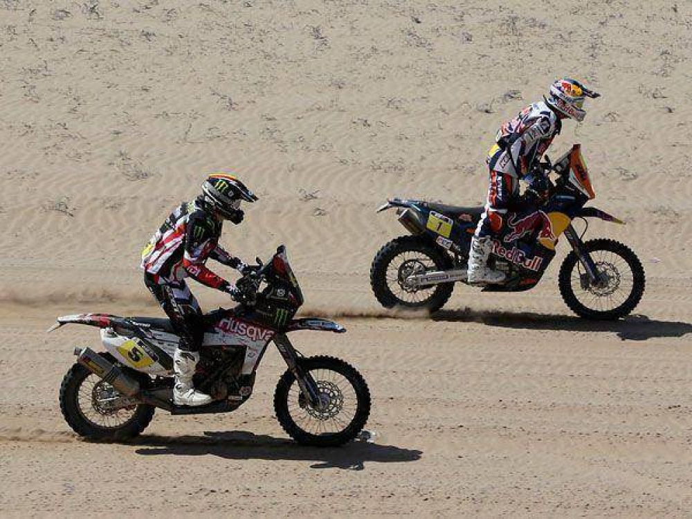 Dunas y cansancio en la recta final del Rally Dakar