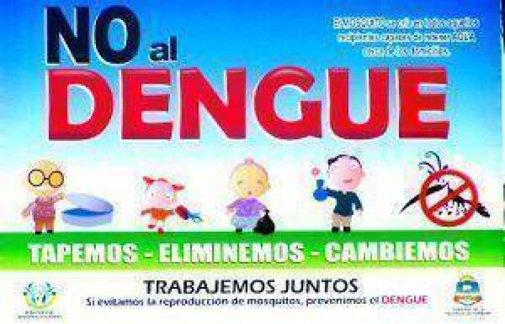 Cronograma de actividad de prevenci�n contra el dengue de la pr�xima semana