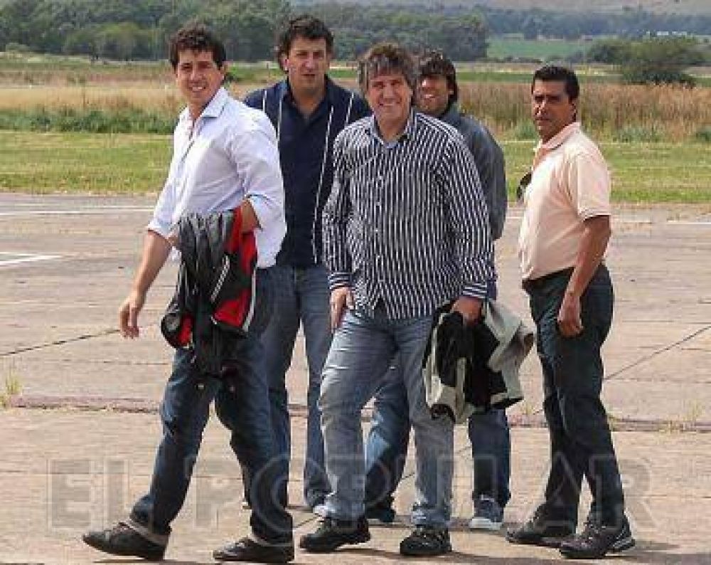 Amado Boudou pas� por Olavarr�a