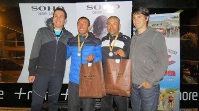 Oscar Encina y Pablo Marcos se adjudicaron la 3� del cross nocturno