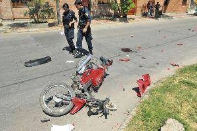 Seis j�venes en grave estado por choques de motos