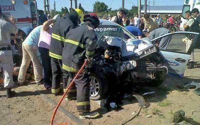 El ni�o Roberto Gari fue trasladado a un hospital de Bah�a Blanca