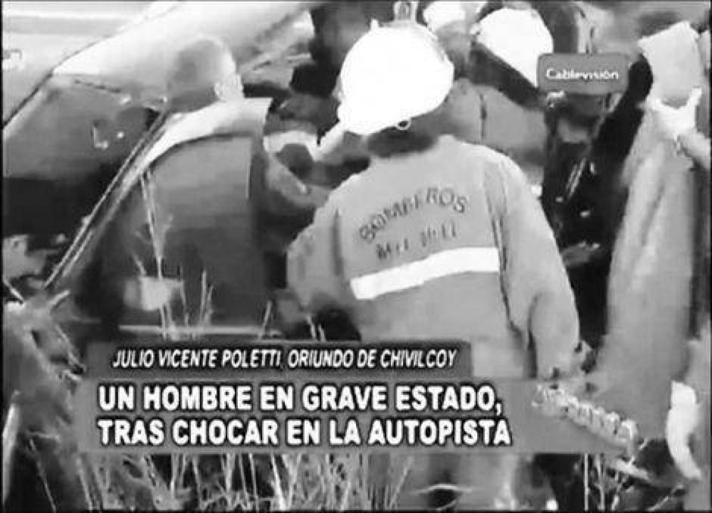 Se mat� un vecino de Chivilcoy en un accidente 
