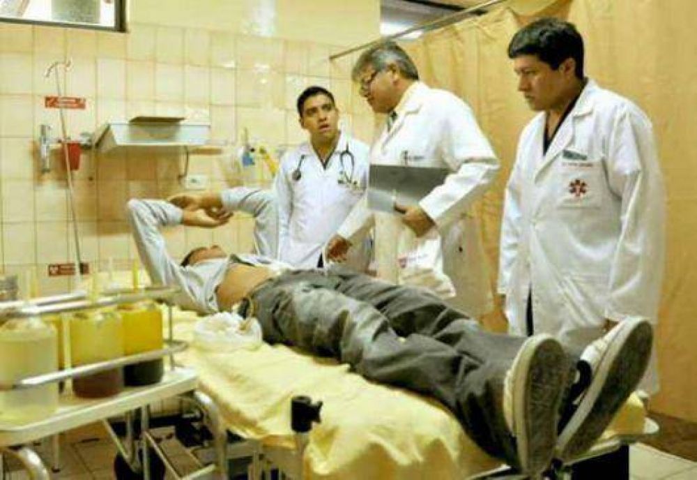 Los profesionales de la salud tambi�n se suman a reclamos