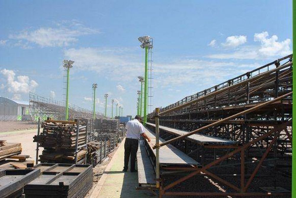 Avanzan las obras de cara a la inauguraci�n del Cors�dromo