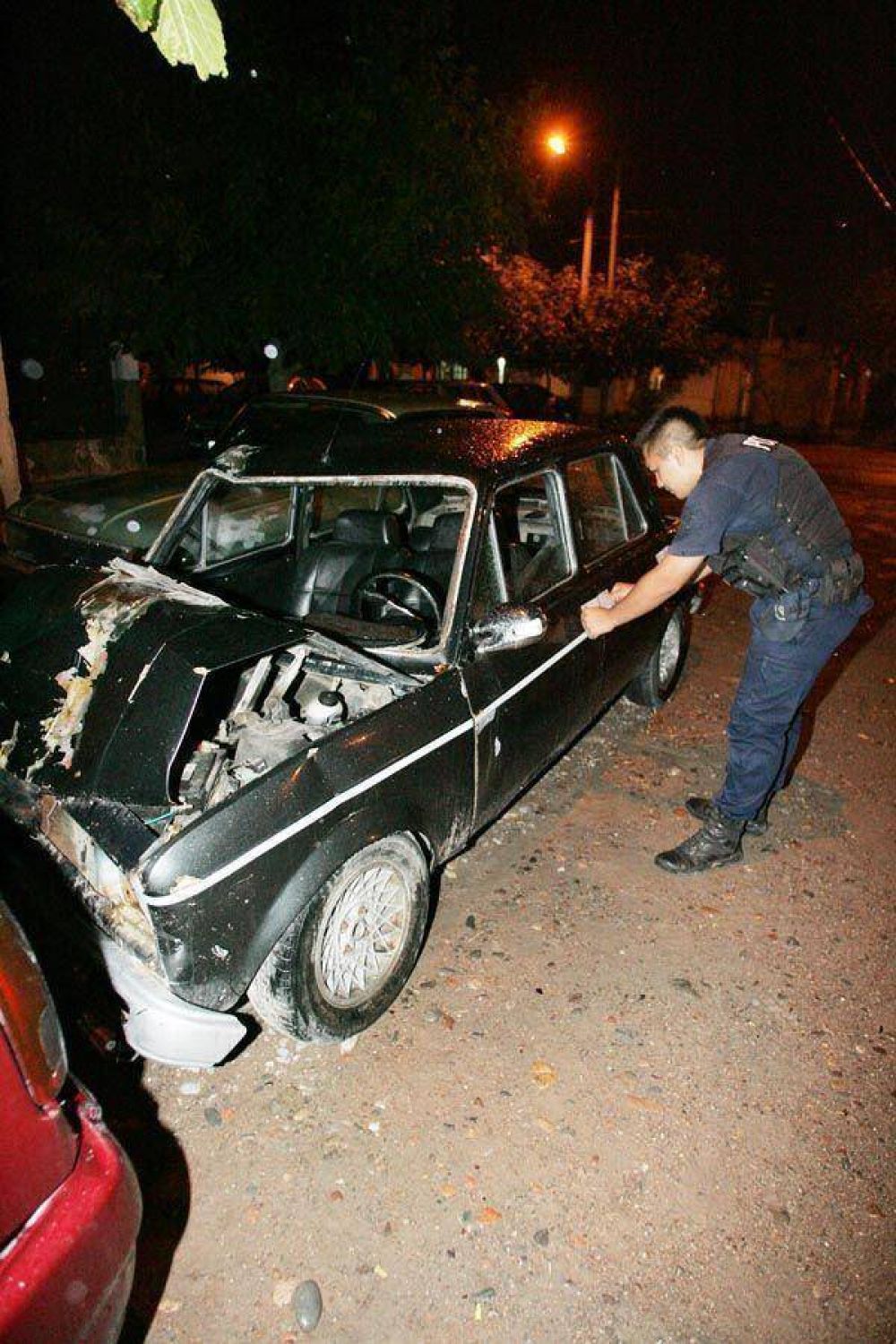 Lo embistieron de atr�s y por la gravedad de las heridas podr�an cortarle las piernas