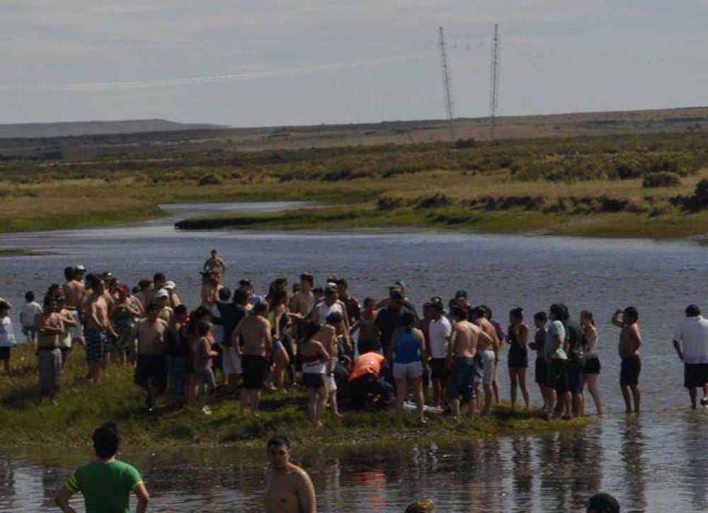 El r�o Gallegos se cobr� una nueva v�ctima: se ahog� joven de 28 a�os