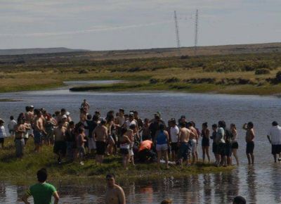 El r�o Gallegos se cobr� una nueva v�ctima: se ahog� joven de 28 a�os