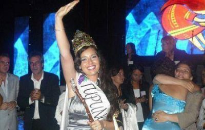 Tupungato eligi� a D�borah como su soberana vendimial