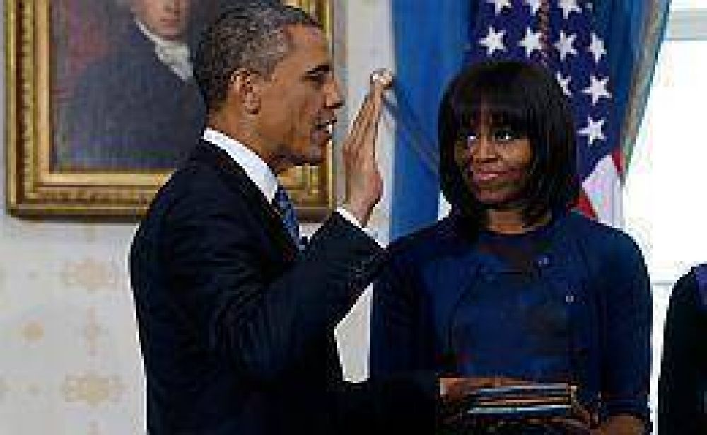 Obama jur� segundo mandato como presidente de EEUU