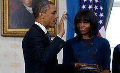 Obama jur� segundo mandato como presidente de EEUU