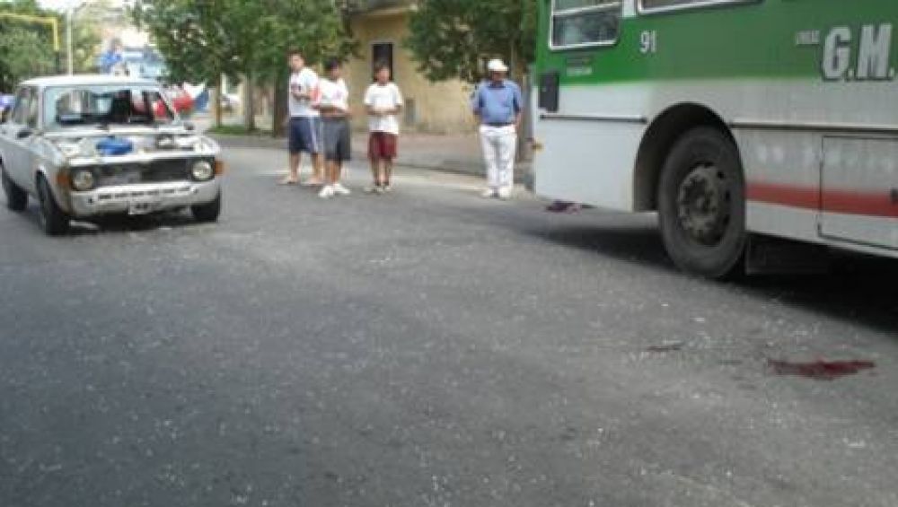 Atropellaron a un ni�o en avenida Belgrano