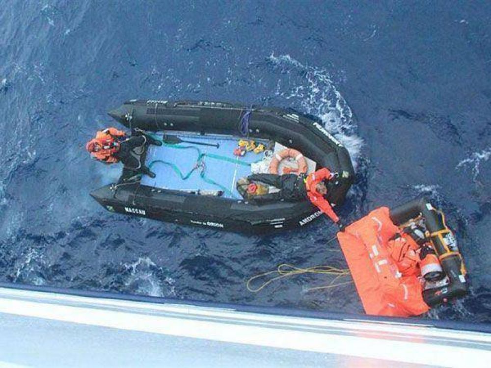 Pas� 56 horas en un bote perdido en la Ant�rtida