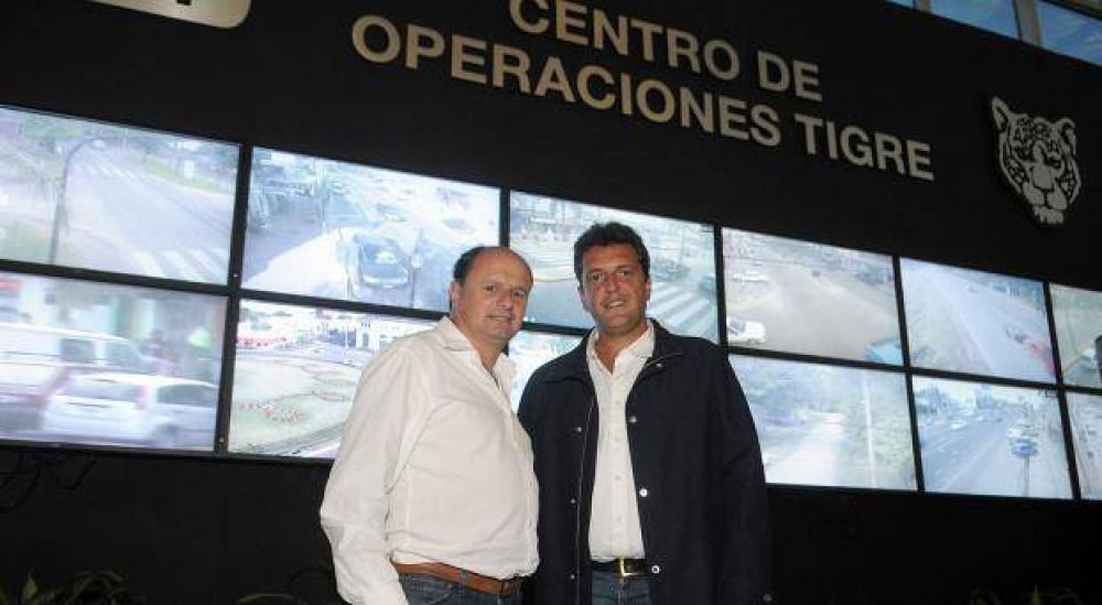 Massa recibio a Pablo Guacone en el Centro de Operaciones Tigre