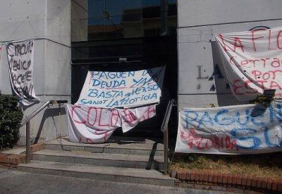 Sigue el conflicto en La Florida