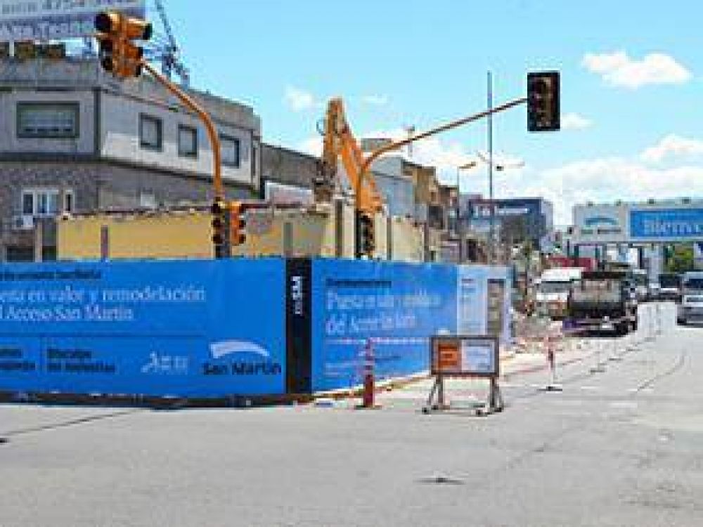 El Municipio pone en valor uno de los principales accesos a San Mart�n