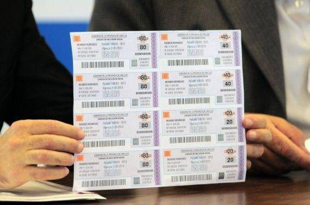 Secuestraron cheques de Inclusión falsos por un monto de 60 mil pesos