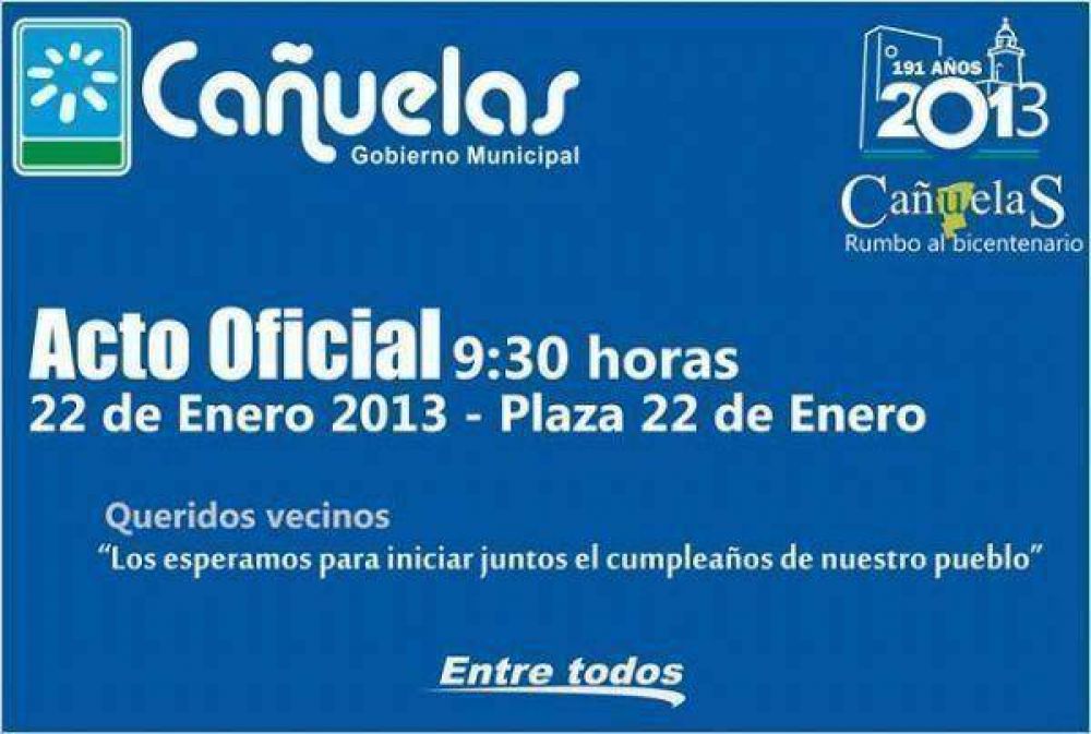 Ca�uelas festeja sus 191 a�os