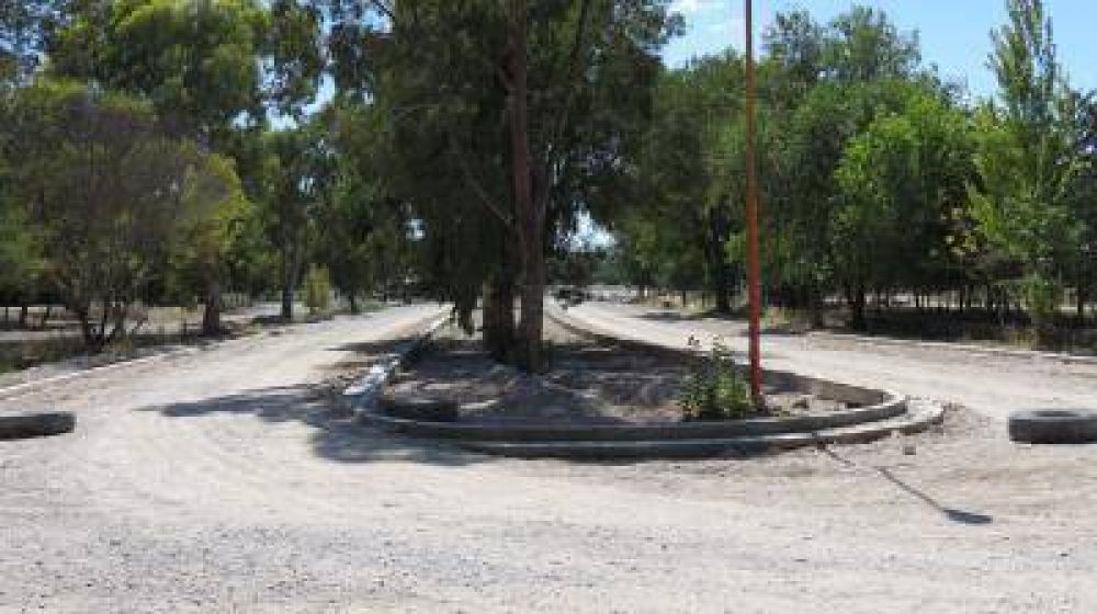 Qued� finalizada la primera etapa del cord�n cuneta de la costanera Norte