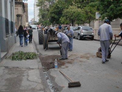 Notable deterioro de las calles del centro de la capital juje�a