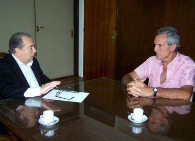 Acercamiento: el gobernador se reuni� con Tierno