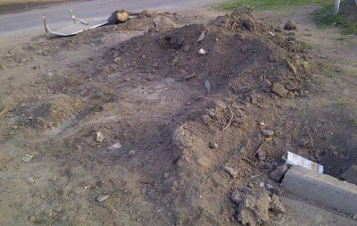 Robaron los materiales a un grupo de frentistas en C�rdoba