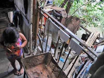A un mes de la tormenta, hay un barrio que todav�a espera ayuda