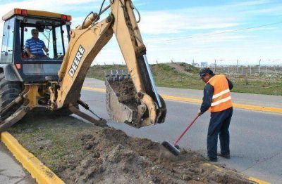 Avanzan las obras sobre el boulevard de San Mart�n
