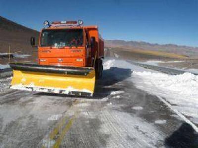 Complicaciones en el Paso de San Francisco por nevadas