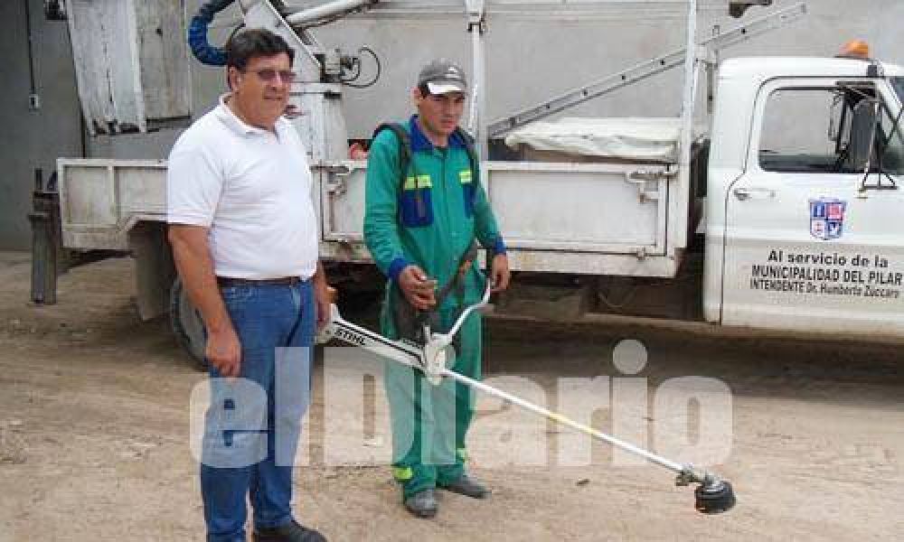 Cortes de pasto: �Pilar es grande y tenemos poca gente�