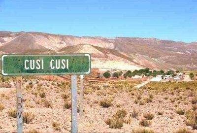 Temor en Cusi Cusi por crecida de r�os
