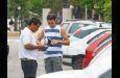 Marcha de la bronca en Godoy Cruz por el estacionamiento medido