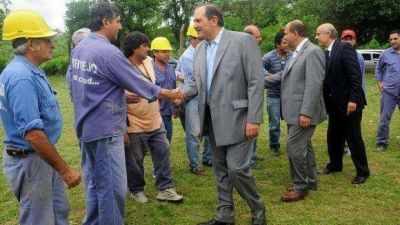 Alperovich elogi� a Zamudio y les pidi� "m�s militancia" a sus colaboradores