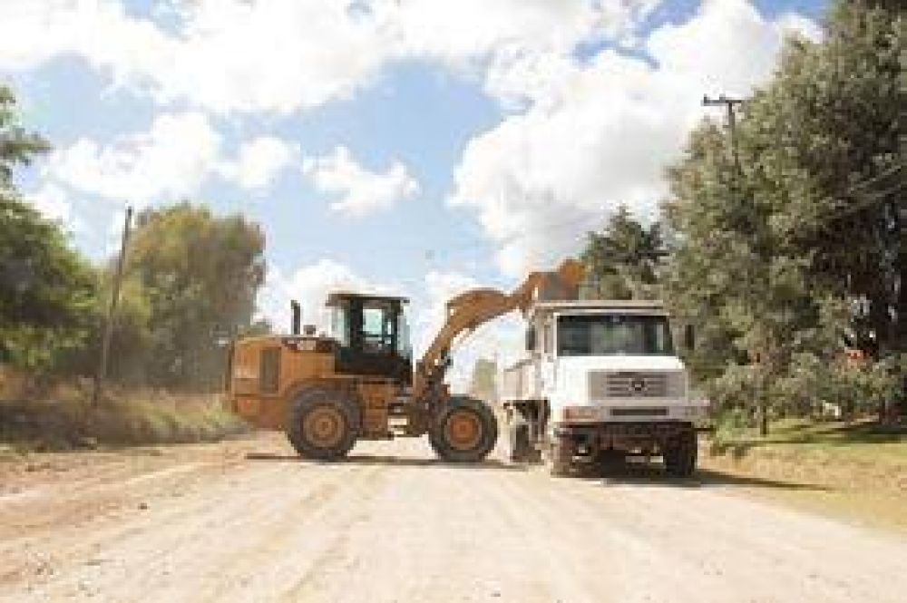 Trabajos de mantenimiento de calles